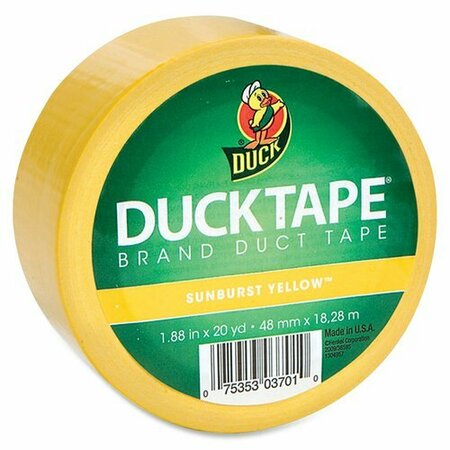 DUCK BRAND TAPE, DUCT, 1.88inX20YDS, YLW DUC1304966RL